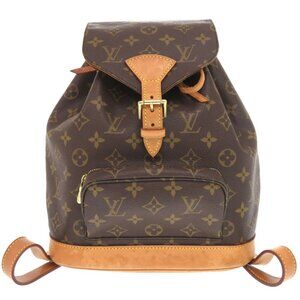 LOUIS VUITTON Brown Monogram Backpack